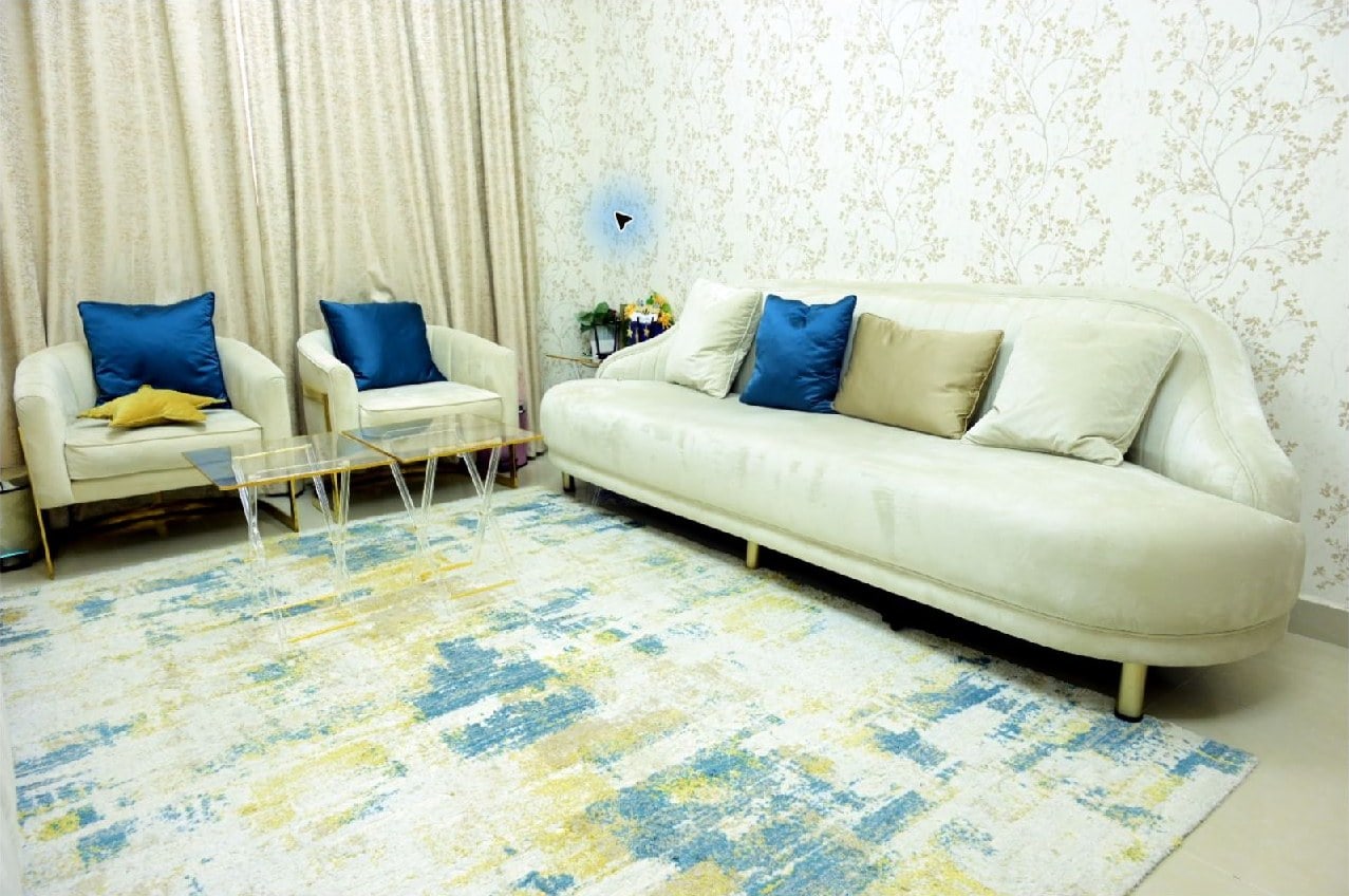 Furnished living room in Mai1 Building